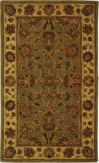 Safavieh Heritage 343 Green/Gold Area Rug main image