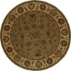 Safavieh Heritage 343 Green/Gold Area Rug Round