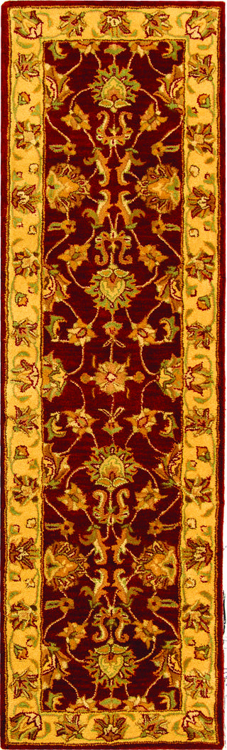 Safavieh Heritage 343 Red/Gold Area Rug Runner