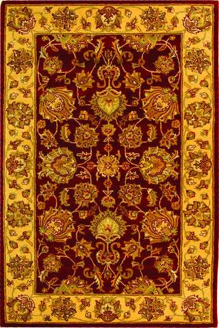 Safavieh Heritage 343 Red/Gold Area Rug Main