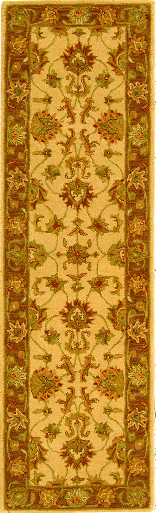 Safavieh Heritage 343 Ivory/Brown Area Rug Runner