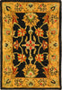 Safavieh Heritage 343 Charcoal/Gold Area Rug 