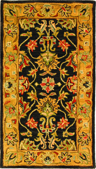 Safavieh Heritage 343 Charcoal/Gold Area Rug main image