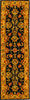 Safavieh Heritage 343 Charcoal/Gold Area Rug Runner