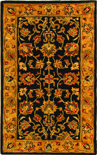 Safavieh Heritage 343 Charcoal/Gold Area Rug Main