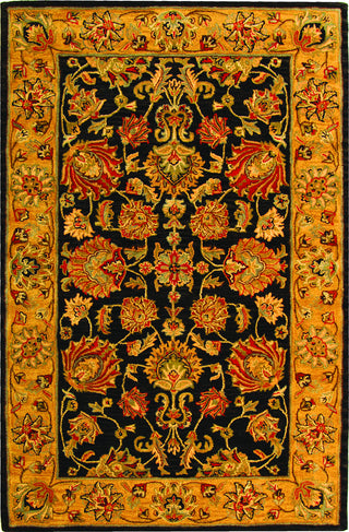 Safavieh Heritage 343 Charcoal/Gold Area Rug Main