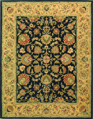 Safavieh Heritage 343 Charcoal/Gold Area Rug Main Feature