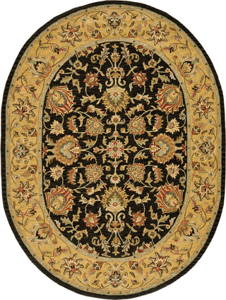 Safavieh Heritage 343 Charcoal/Gold Area Rug 