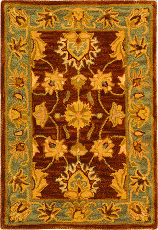 Safavieh Heritage 343 Brown/Blue Area Rug 