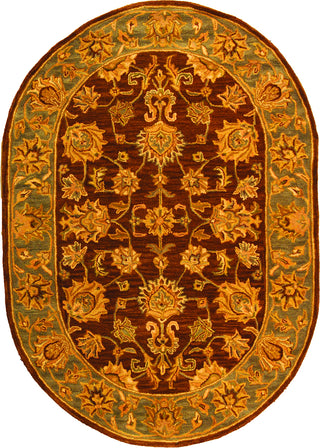 Safavieh Heritage 343 Brown/Blue Area Rug 