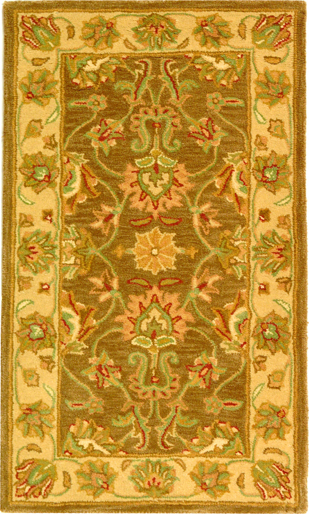 Safavieh Heritage 343 Brown/Ivory Area Rug main image