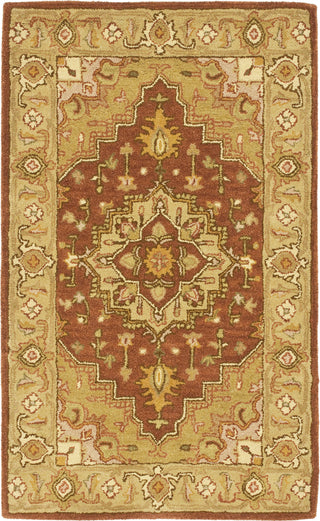 Safavieh Heritage 345 Rust/Gold Area Rug 