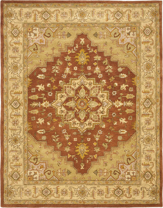 Safavieh Heritage 345 Rust/Gold Area Rug Main