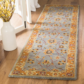 Safavieh Heritage 401 Blue/Orange Area Rug Room Scene