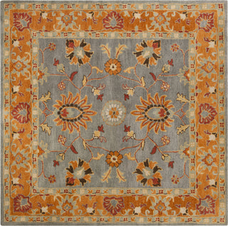 Safavieh Heritage 401 Blue/Orange Area Rug Square