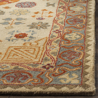 Safavieh Heritage 402 Beige/Multi Area Rug Detail