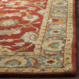 Safavieh Heritage 403 Red/Blue Area Rug Detail