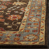 Safavieh Heritage 405 Charcoal/Blue Area Rug Detail