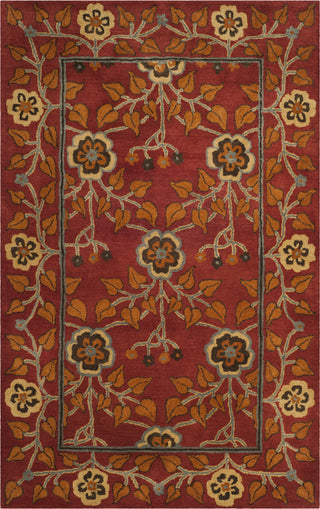 Safavieh Heritage 407 Red/Multi Area Rug main image