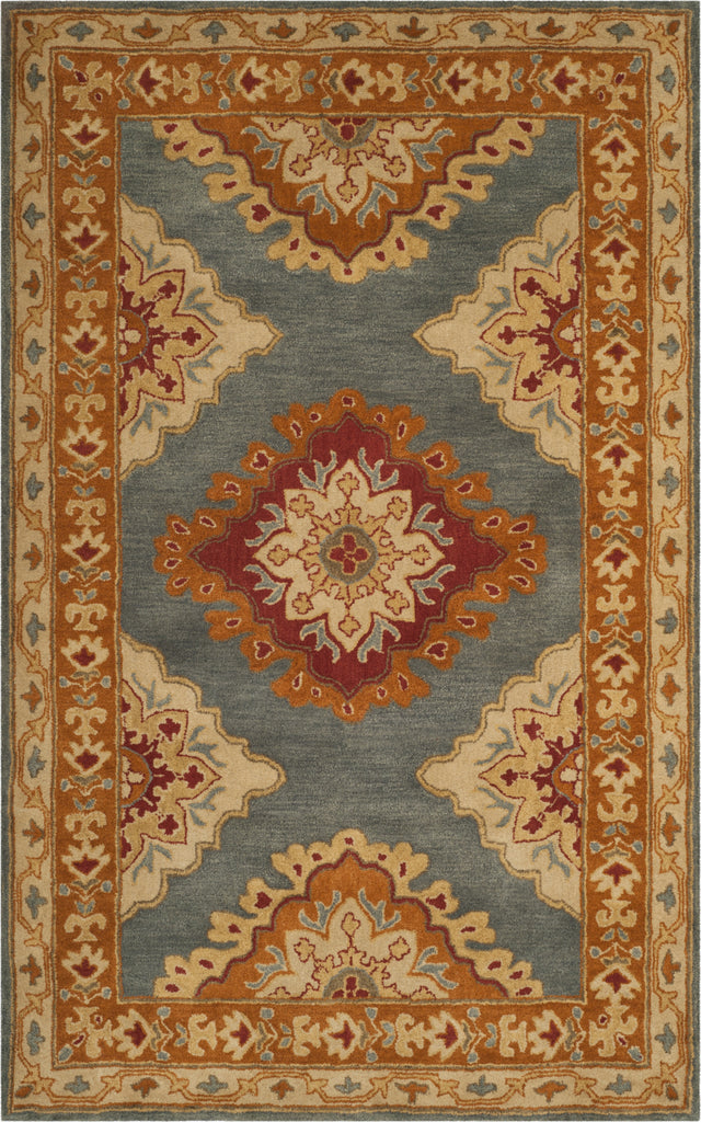 Safavieh Heritage 408 Blue/Rust Area Rug main image