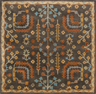 Safavieh Heritage 409 Charcoal/Multi Area Rug Square