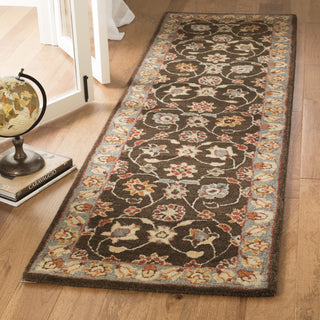 Safavieh Heritage 412 Charcoal/Blue Area Rug Room Scene