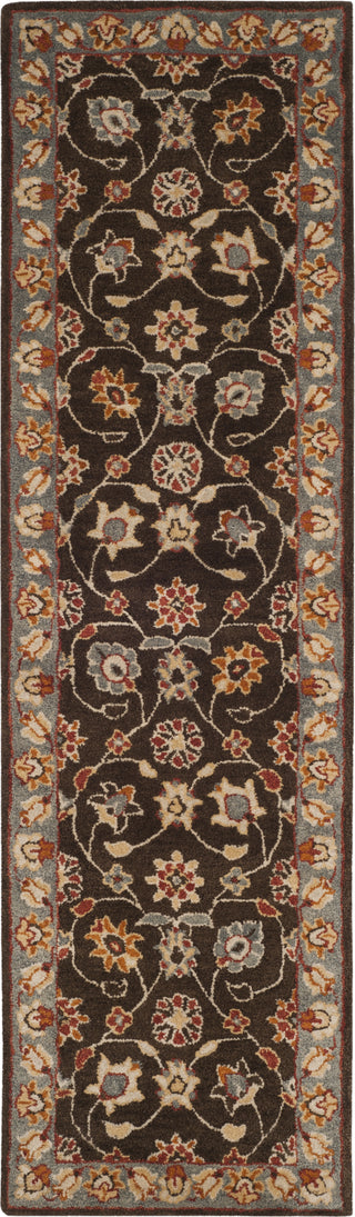 Safavieh Heritage 412 Charcoal/Blue Area Rug Runner