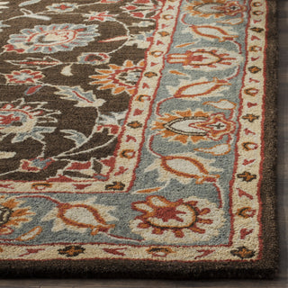 Safavieh Heritage 412 Charcoal/Blue Area Rug Detail