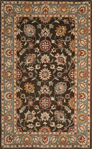 Safavieh Heritage 412 Charcoal/Blue Area Rug main image