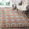 Safavieh Heritage 414 Blue/Charcoal Area Rug Room Scene Feature