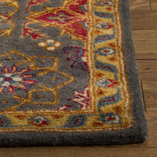 Safavieh Heritage 415 Charcoal/Multi Area Rug Detail