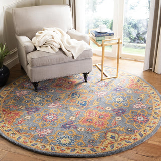 Safavieh Heritage 415 Charcoal/Multi Area Rug Room Scene