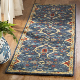 Safavieh Heritage 416 Navy/Multi Area Rug Room Scene