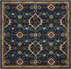 Safavieh Heritage 416 Navy/Multi Area Rug Square