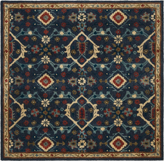 Safavieh Heritage 416 Navy/Multi Area Rug Square