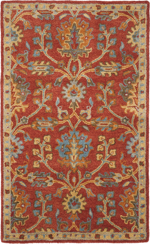 Safavieh Heritage 417 Red/Multi Area Rug main image