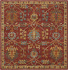 Safavieh Heritage 417 Red/Multi Area Rug Square