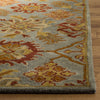 Safavieh Heritage 420 Charcoal/Multi Area Rug Detail