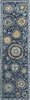 Safavieh Heritage 423 Navy/Gold Area Rug Runner
