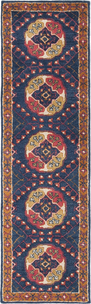 Safavieh Heritage 424 Navy/Red Area Rug Runner