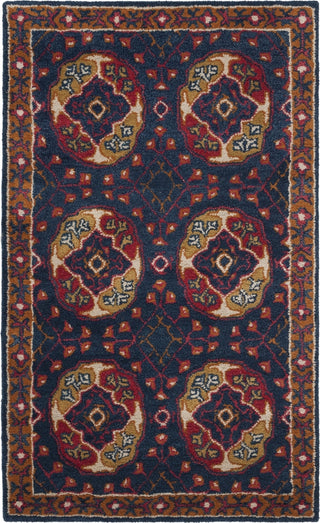 Safavieh Heritage 424 Navy/Red Area Rug main image