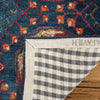 Safavieh Heritage 424 Navy/Red Area Rug Backing