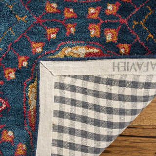 Safavieh Heritage 424 Navy/Red Area Rug Backing