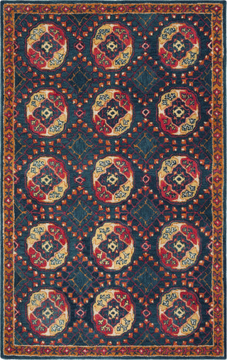 Safavieh Heritage 424 Navy/Red Area Rug Main