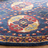 Safavieh Heritage 424 Navy/Red Area Rug Detail