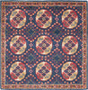 Safavieh Heritage 424 Navy/Red Area Rug Square