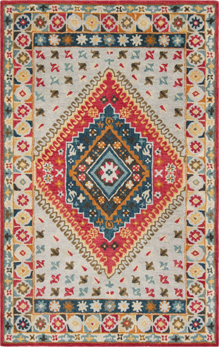 Safavieh Heritage 425 Grey/Red Area Rug Main