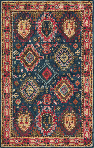 Safavieh Heritage 426 Navy/Red Area Rug main image