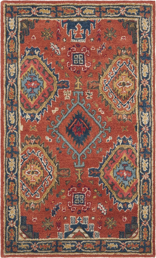 Safavieh Heritage 427 Rust/Navy Area Rug main image