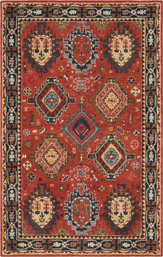 Safavieh Heritage 427 Rust/Navy Area Rug Main